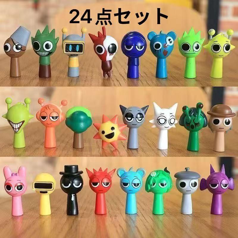 24点セット スプランキー おもちゃ フィギュア グッズ Sprunki