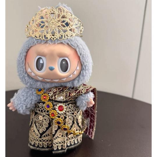 新品3点セット タイ風labubuラブブぬいぐるみ服17cm着せ替え着ぐるみ