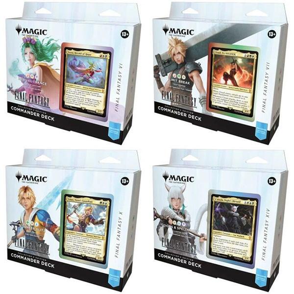 MTG FINAL FANTASY コレクター版統率者デッキ4種セット 英語｜Yahoo