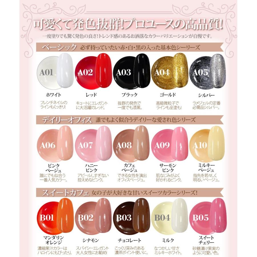 大人気！】【メール便OK】お好きな5色を選んでお買得！ ネイルレシピ