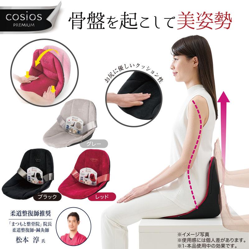 ボードクッション cosios PREMIUM コシオスプレミアム 姿勢矯正 腰