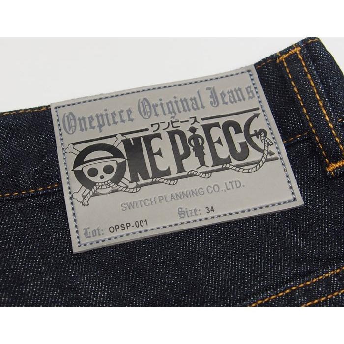 海賊ワンピース[ONEPIECE] 麦わらの一味 海賊旗 デニムパンツ/ジーンズ
