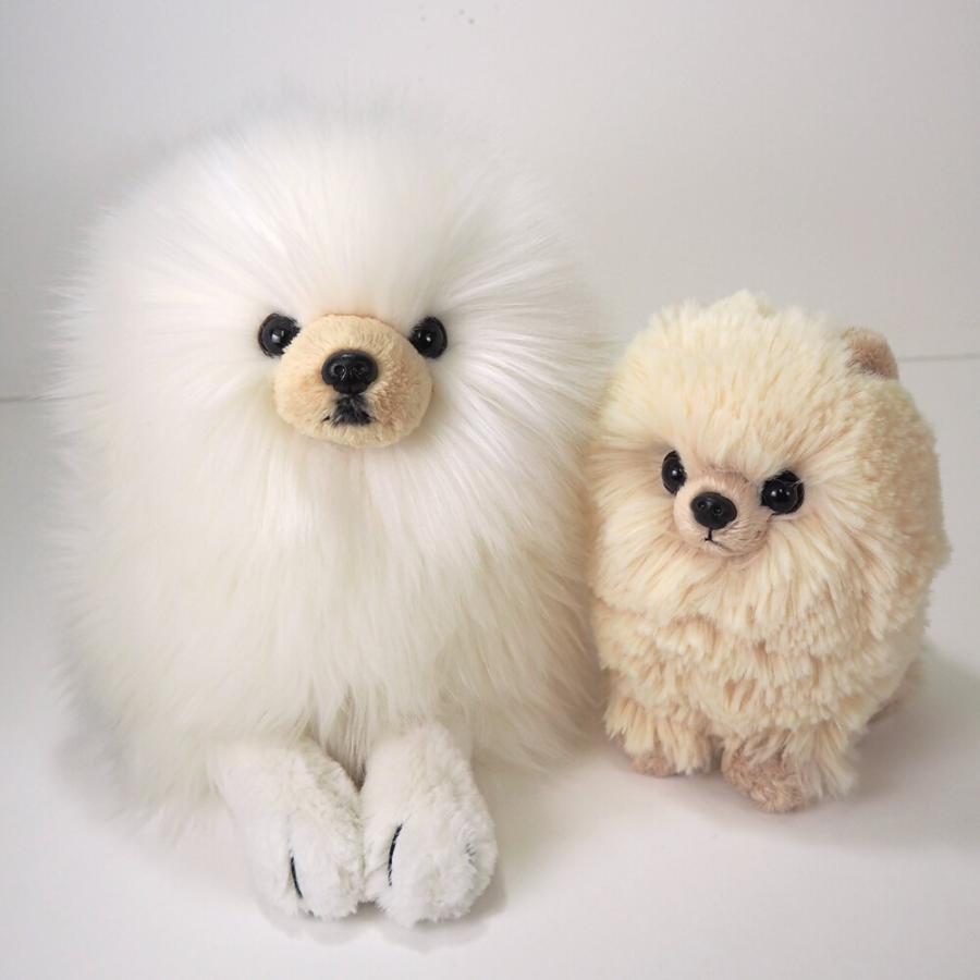 リアルな癒し系 犬のぬいぐるみ ひざわんこ ポメラニアン : メッチェン