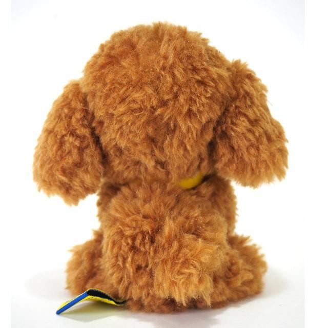 犬のぬいぐるみ PUPS! パプス トイプードル ブラウン : メッチェン洋品