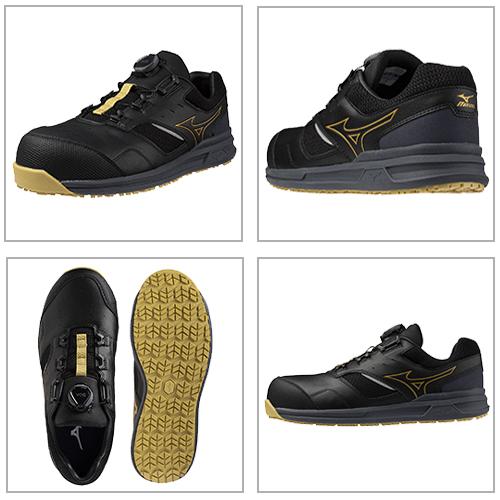 MIZUNO（ミズノ） 安全靴 boa 新作 4E MIZUNO オールマイティ LS2 51L