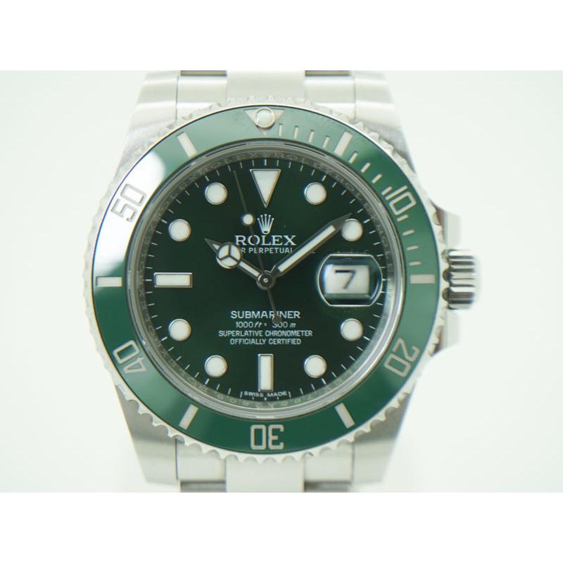 ROLEX ロレックス サブマリーナ グリーンサブ ステンレス 116610LV