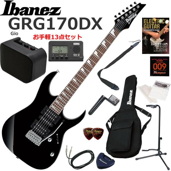 Ibanez（アイバニーズ） GRG170DX/BKN エレキギター 初心者セット