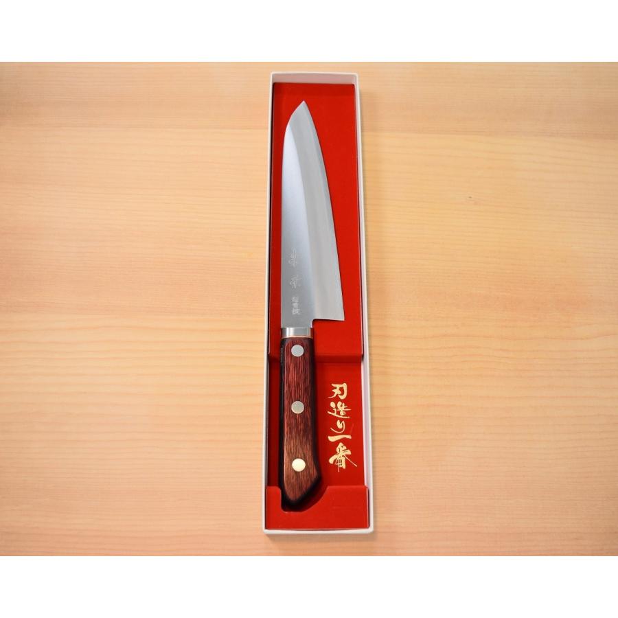 高級包丁 牛刀 180mm 青紙スーパー 割込 ツバ付『兼景』 高品質 日本製