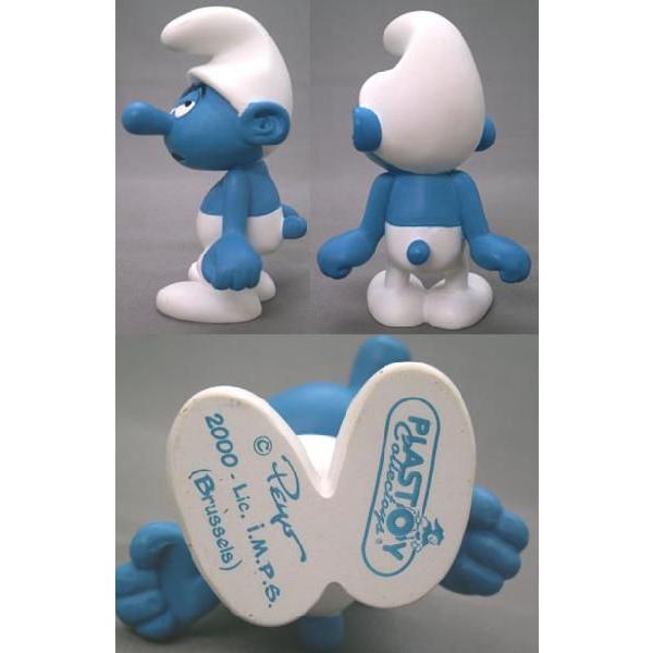 スマーフ Smurf ,【プラストイ】いじけスマーフ フィギュア