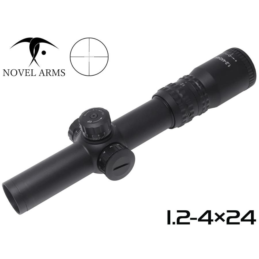 NA-SC-001 NOVEL ARMS TAC ONE 12424IR ショートズームスコープ 1.2-4