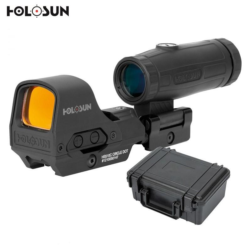 HOLOSUN ドットサイト HS510C＋HM3X ドットサイト＋マグニファイア特別