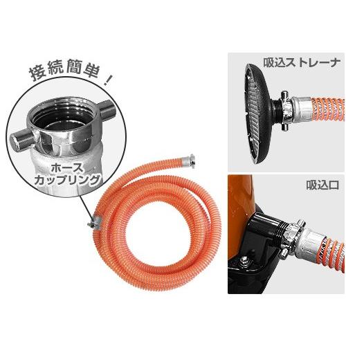 ツルミポンプ 残水吸排水用スイープポンプ LSP1.4S (非自動形/100V