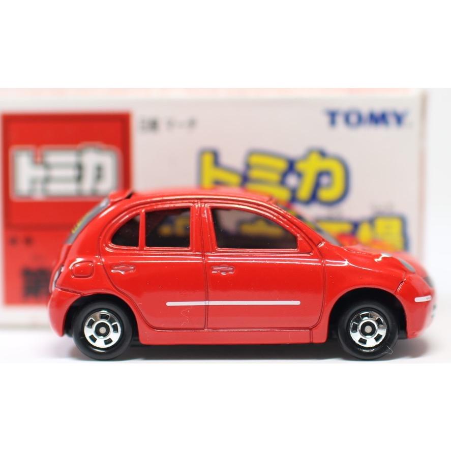 USED】トミカ 組み立て工場 第8弾 日産 マーチ（K12) 難あり