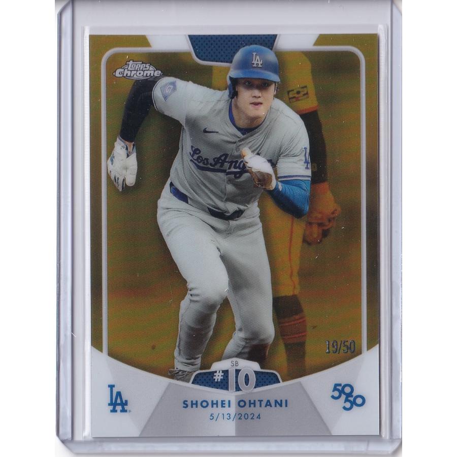 TOPPS CHROME 2022 大谷翔平 ゴールドリフ 50シリ カード 【公式通販】
