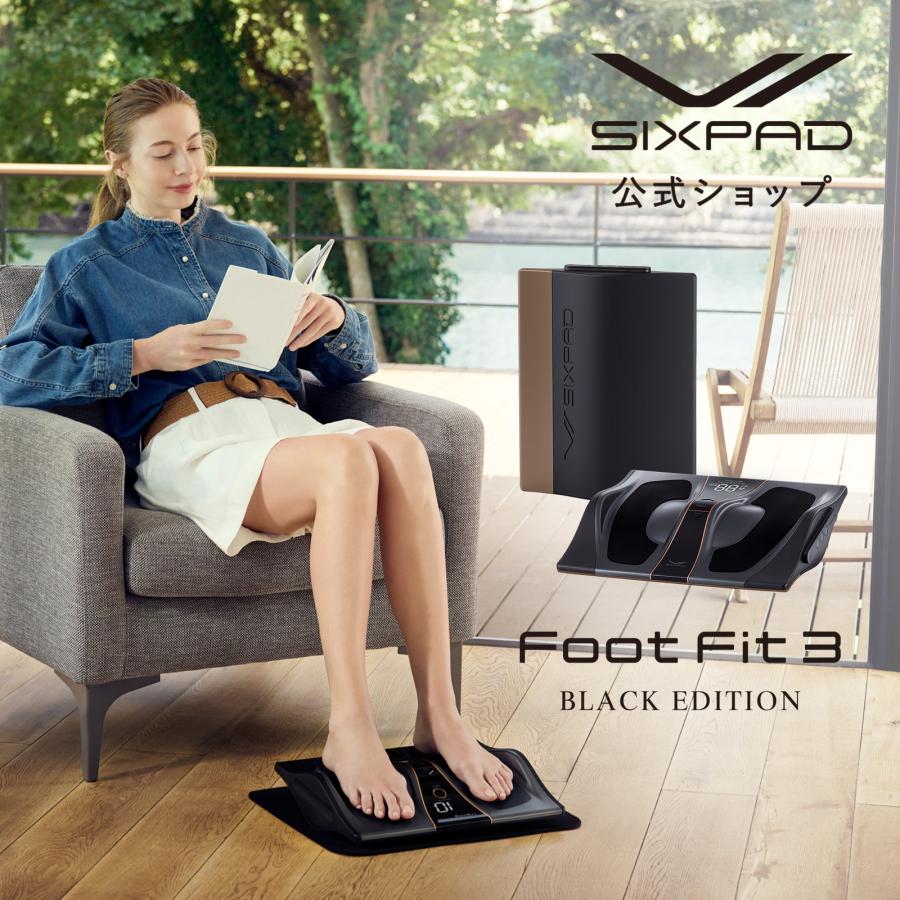 SIXPAD（シックスパッド） フットフィット3 ブラックエディション +
