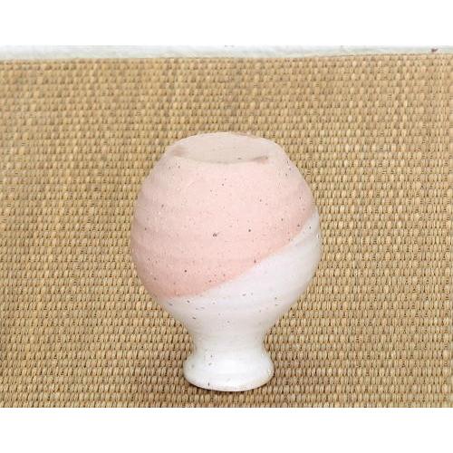 信楽焼 一輪挿し ピンク チタンミニ 小さい 花瓶 陶器 おしゃれ 花入