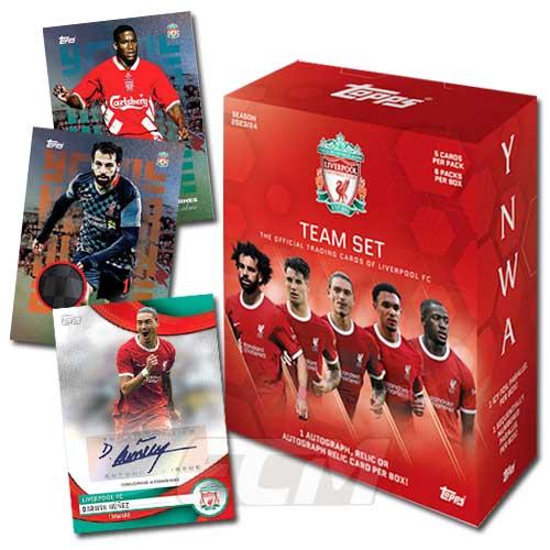 予約TOP03】【国内未発売】Topps リバプールFC 23-24 チームカード