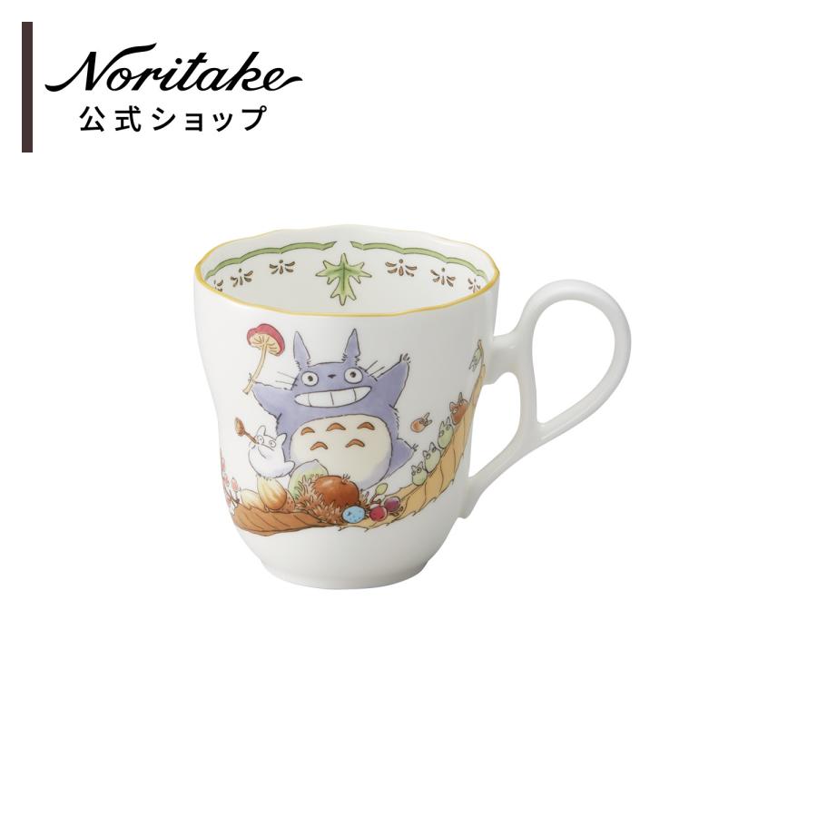 ノリタケ となりのトトロ マグカップ(キノコ) ( 電子レンジ対応 ギフト