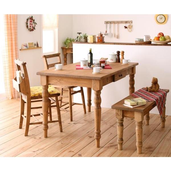 ダイニングテーブルセット 4人 カントリー家具 Chelsey*Mom チェルシー