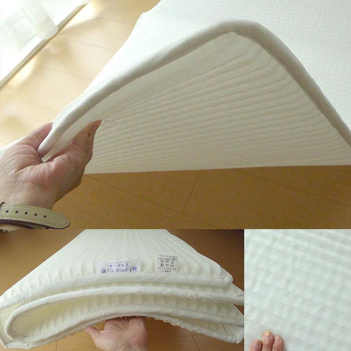 日本製 エアミール 敷マット シングル 95×200cm マットレス 敷パッド