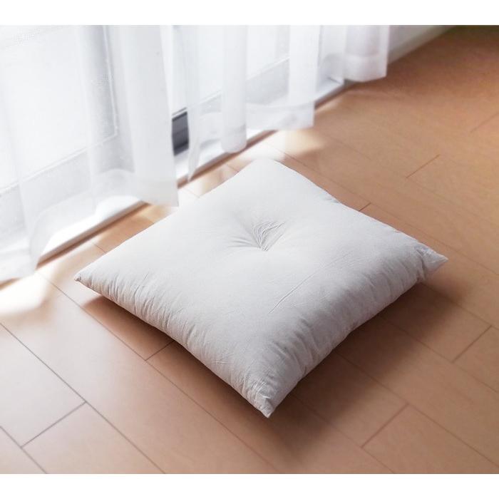 座布団 中身 日本製 きなり 無地 ふっくらとした座布団の中身 59×63cm