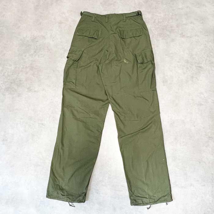 60's U.S.ARMY Jungle Fatigue Pants NON-RIP MEDIUM/LONG 60年代