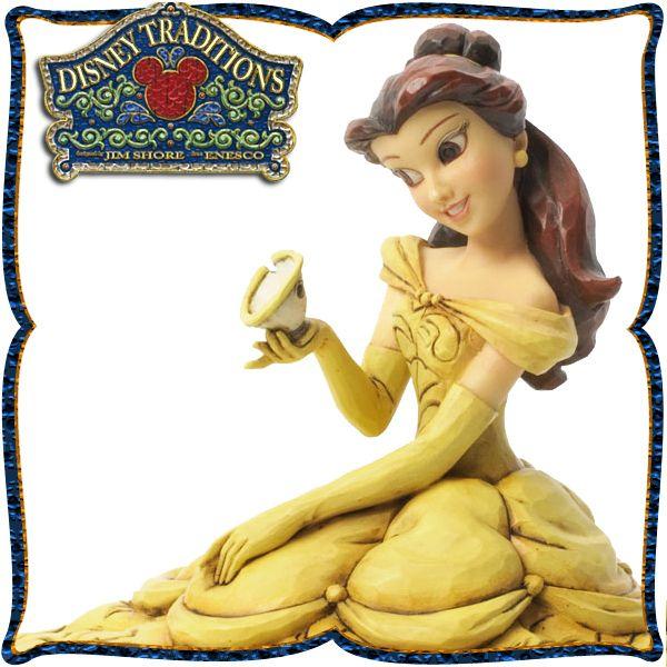 Disney（ディズニー） トラディション 美女と野獣 ベル 木彫り調