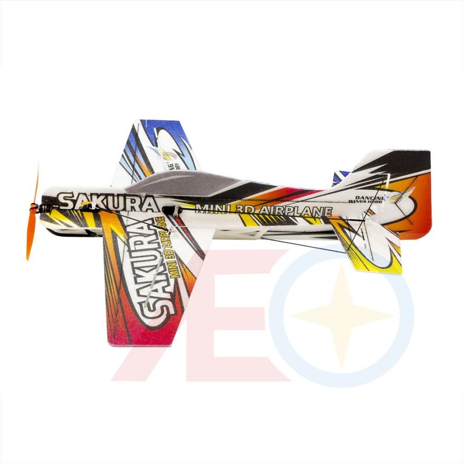 ラジコン 飛行機 EPPマイクロ3D 屋内飛行機 SAKURA RC E210 組み立て