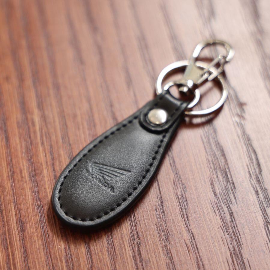 ホンダ（HONDA） ホンダ純正グッズ レザーオーバルキーホルダー