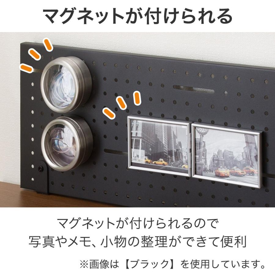 ニトリ（NITORI） デスクパネル( ZK006 80 BK) パソコンデスク PC