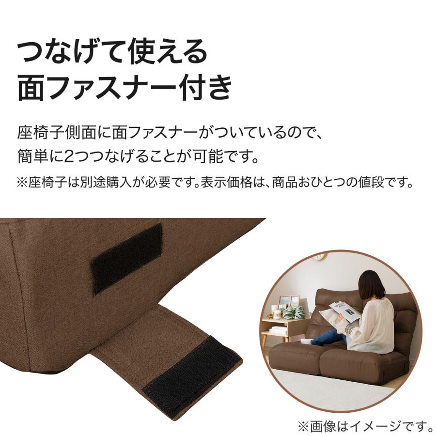 ニトリ（NITORI） つながるハイバックポケットコイル座椅子 ローソファ