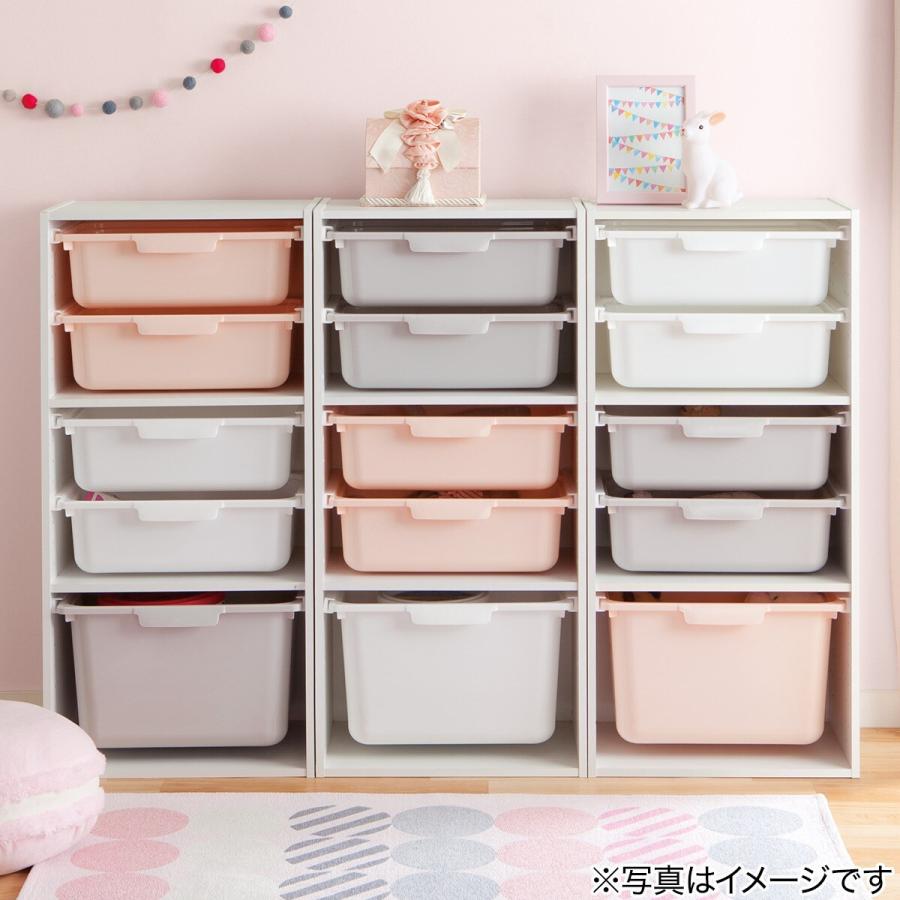 カラボ カラボにぴったり 収納ボックス(浅型/WH) 収納ケース ニトリ