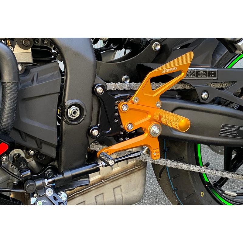 Ninja NINJA ZX-25R ZX-4R SE ストリート用 バックステップ 金