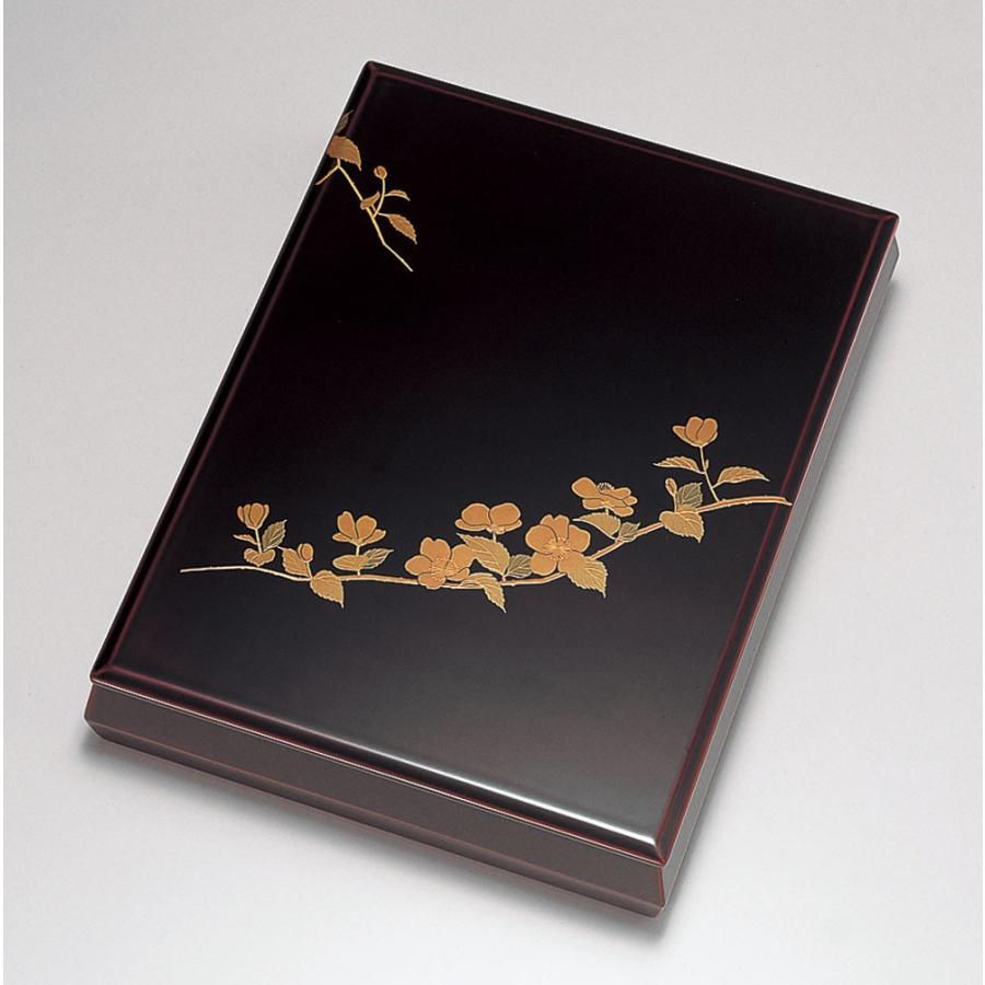 書類入れ 書類箱 A4サイズ 文箱 文筥 越前塗り 越前漆器 文庫 漆塗り