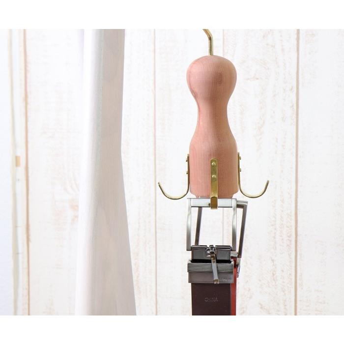 ウッドロア Woodlore ベルト ハンガー キーパー 木製 アロマティック