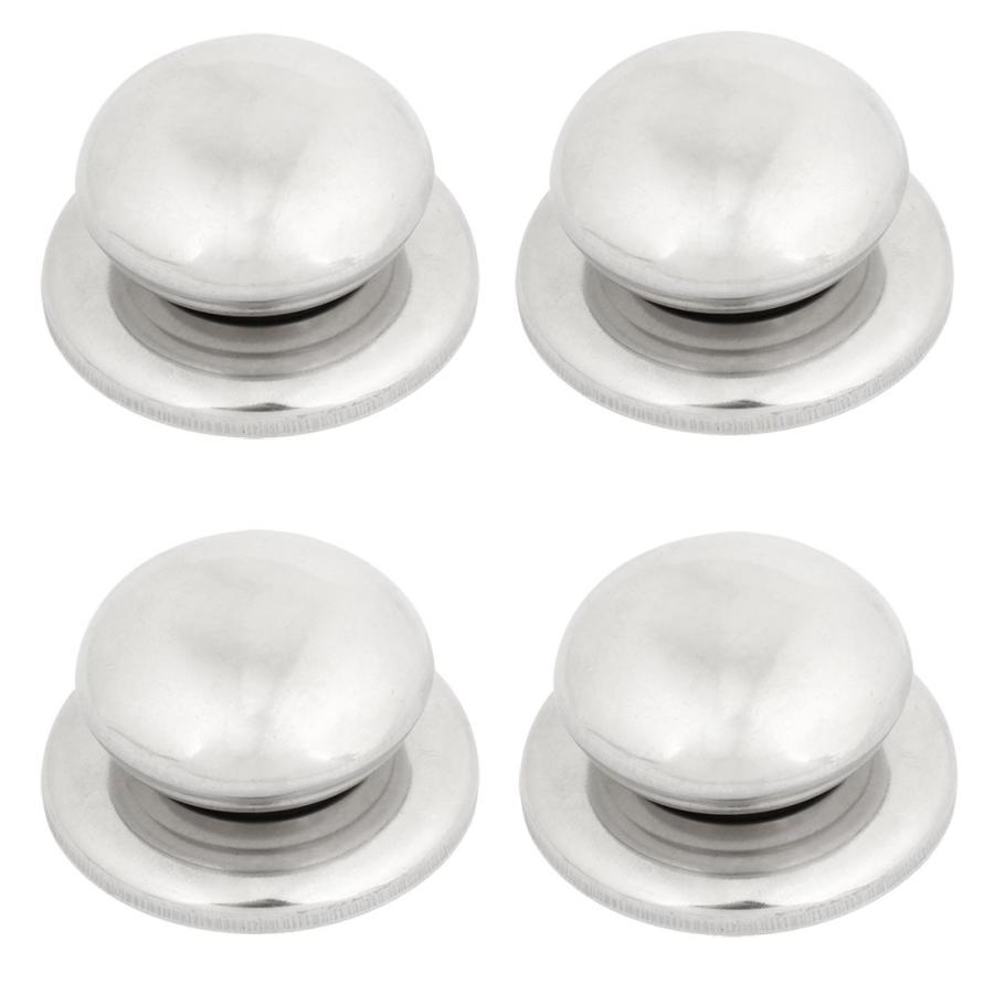 uxcell 鍋ツマミ ステンレス ハンドル 鍋蓋 交換用 調理器具鍋蓋