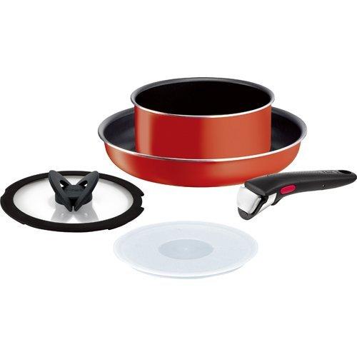 T-fal インジニオ・ネオ パプリカレッド セット5 L15191 ( 5点セット