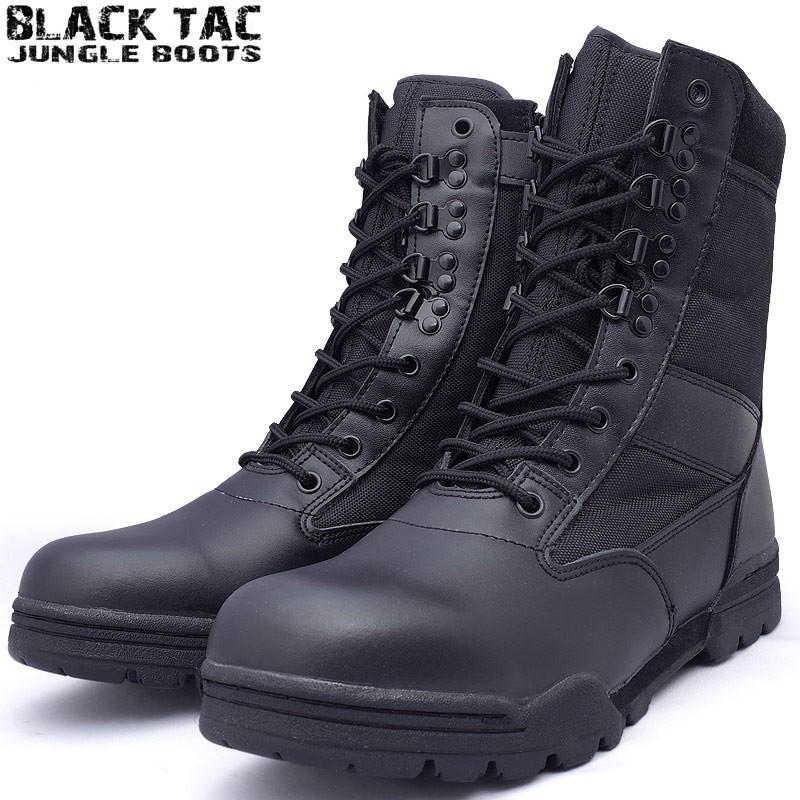 YMCLKY BLACK TAC #KA7023 サイドジッパー タクティカルブーツ FB004YN