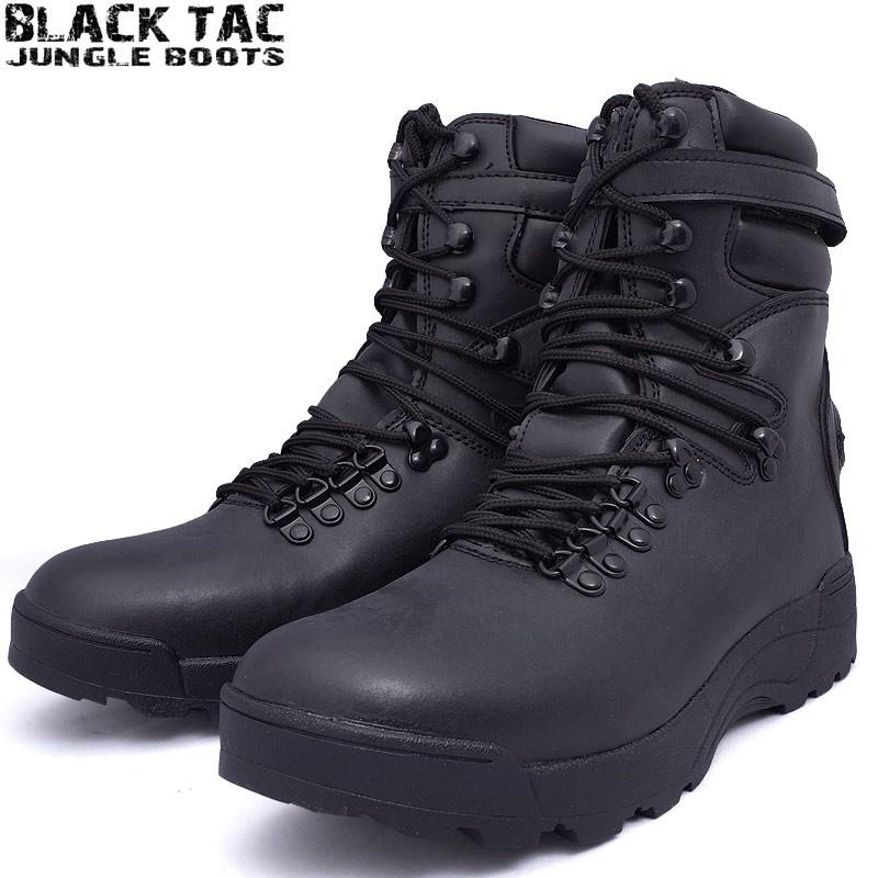YMCLKY BLACK TAC #YA031005 PUコンバットブーツ FB005YN本格派