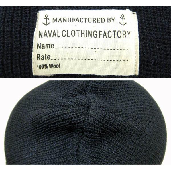 YMCLKY メール便可 米軍タイプ NAVYワッチキャップ ウール100