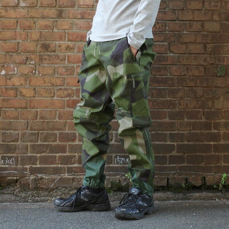 スウェーデン軍 M90 フィールドパンツ スプリンターカモ デッド