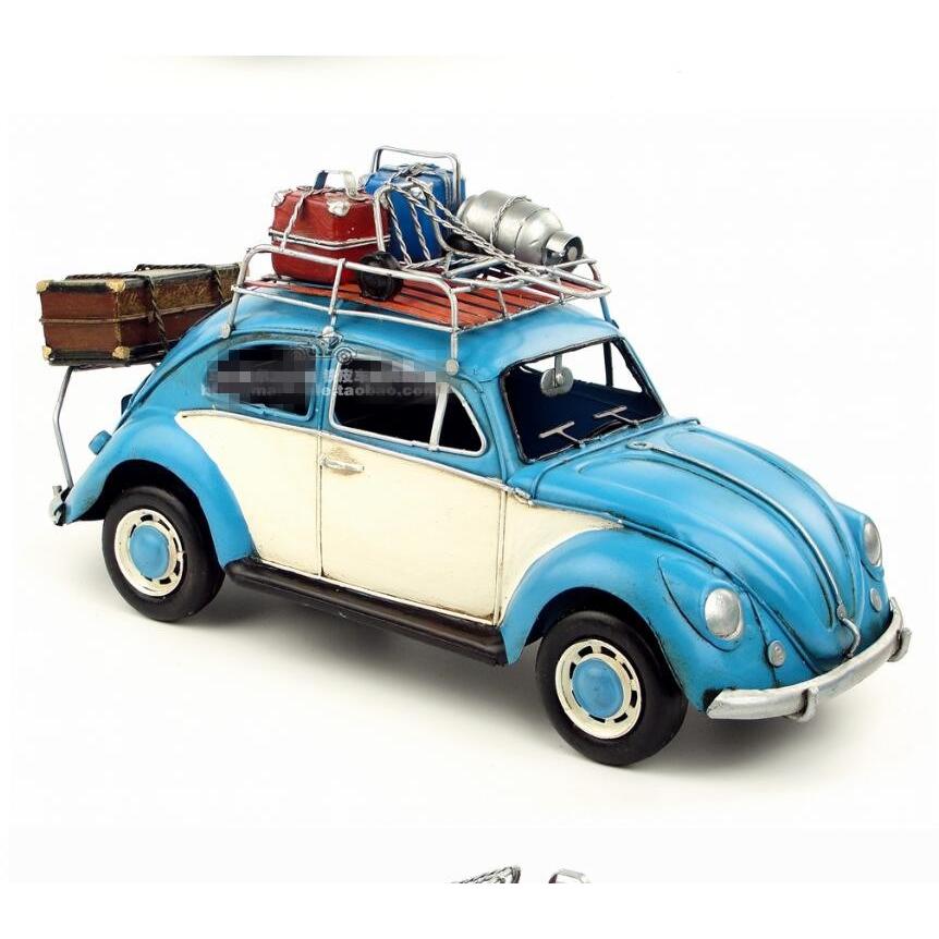 フォルクスワーゲン ビートル Beetle travel car ブラウン ブリキ製