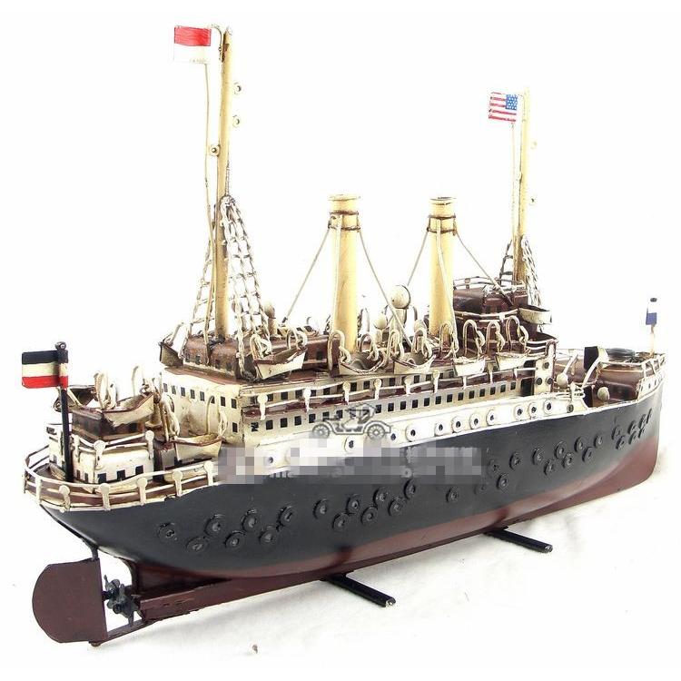 旅客船 Luxury Cruise ブリキ製 オールドシップ ビンテージシップ