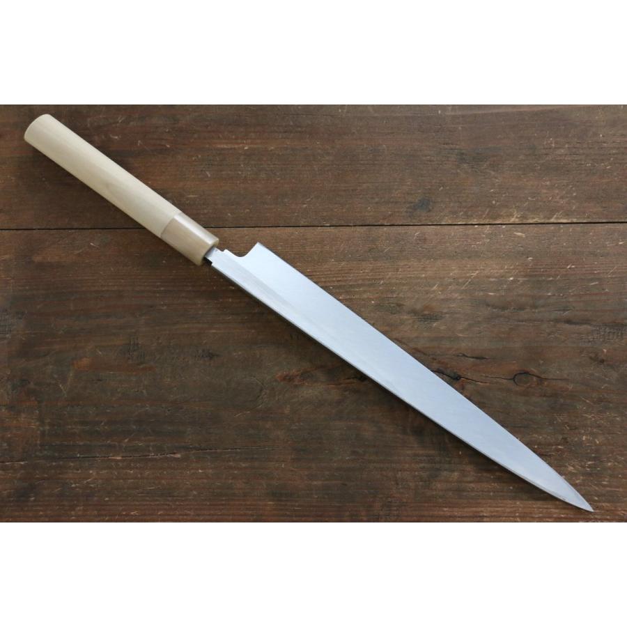 正本総本店 本霞 玉白鋼 柳刃包丁 朴柄 -270mm : 清助刃物 - 通販