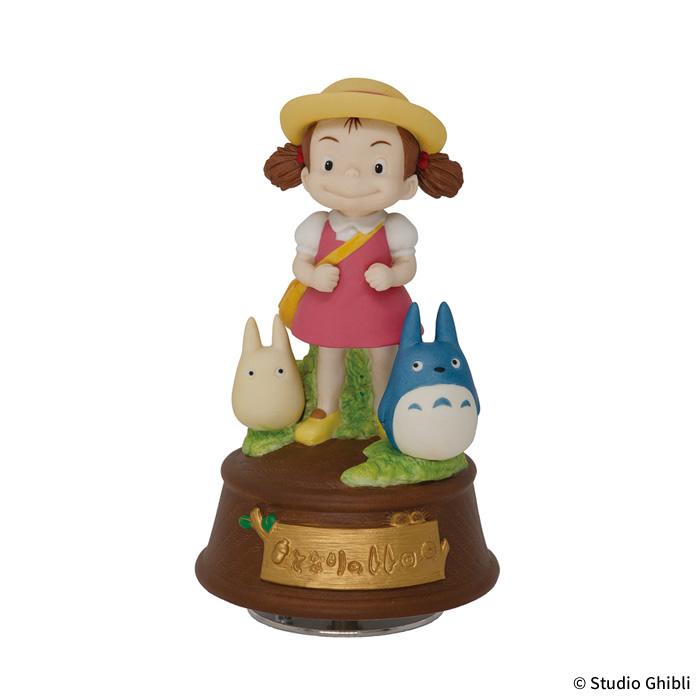 スタジオジブリ となりのトトロ 磁器オルゴール メイちゃんとおさんぽ