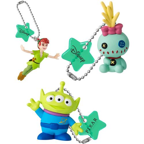 ディズニーキャラクター カラーコレクションチャーム green【マイク