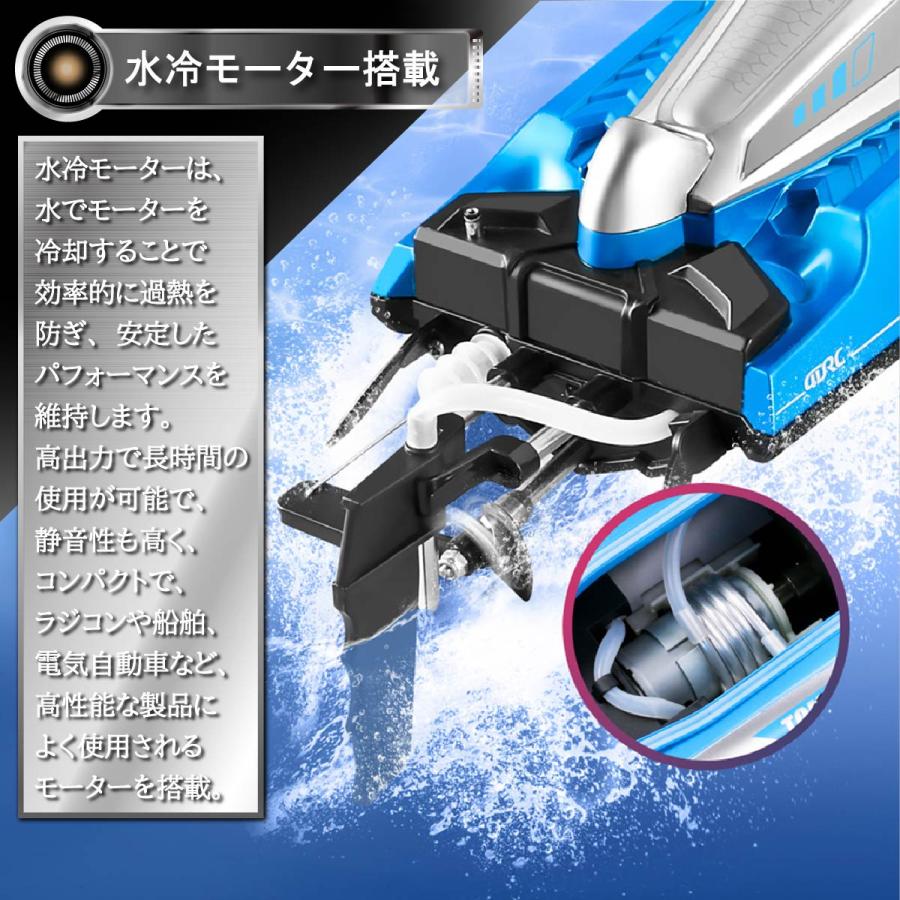 動画あり】 ラジコンボート ハイスピード ボート ハイスペック 最高