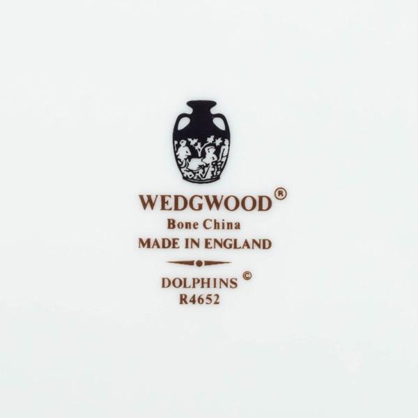 WEDGWOOD（ウェッジウッド） ドルフィン（ホワイト） 27cmプレート ※銀