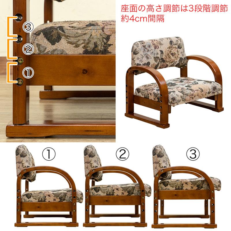 サカベ ラクラク座椅子 Fabric BR/FL/GR 送料無料 cxf01 cxf01new