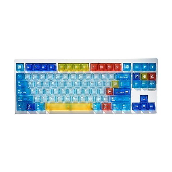 KEYMOJI kj-kcs-mondrian クリアキーキャップセット : 総合通販PREMOA